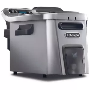 DeLonghi Livenza Dual Zone Digital 4.5L Stainless Steel Deep Fryer with Easy Clean Drain System