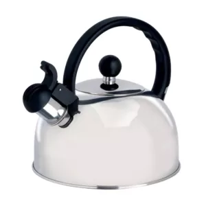 Gibson Spring 10-Cup Silver Stainless Steel Whistling Kettle