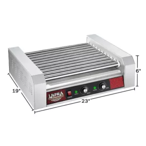Great Northern Commercial 1650-Watts 30-Hot Dog 11-Roller Grilling Machine