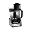 Hamilton Beach Stack and Snap 12-Cup 3-Speed Stainless Steel and Black Food Processor