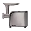 Nesco 500 W 0.67 HP Stainless Steel Electric Meat Grinder with Sausage Stuffer and Food Pusher