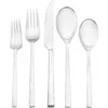 Oneida Dupree 45-Piece Silver 18/0 Stainless Steel Flatware Set (Service for 8)
