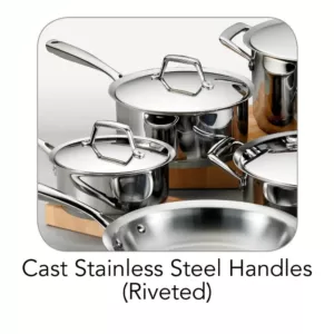 Tramontina Gourmet Prima 10-Piece Stainless Steel Cookware Set
