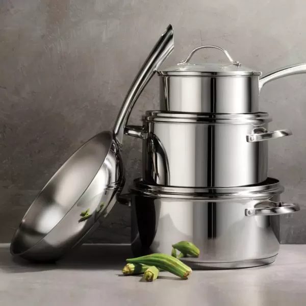 Tramontina 7 Pc Stainless Steel Cookware Set