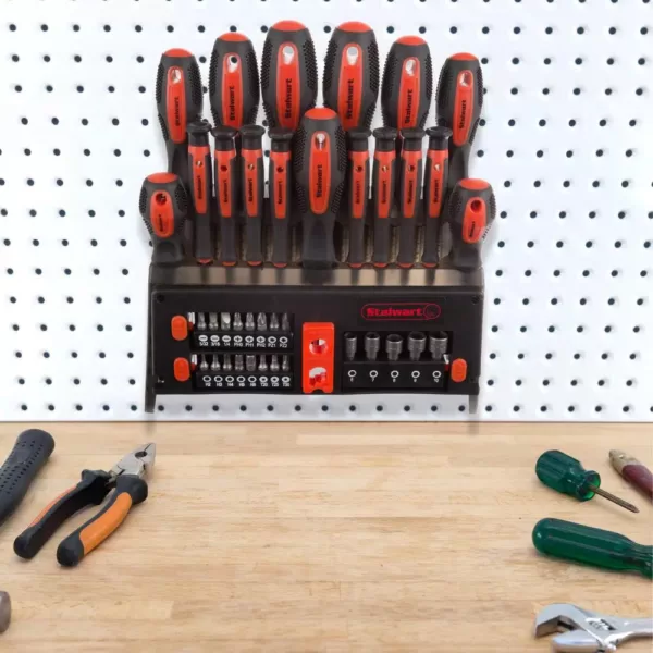 Stalwart Screwdriver Set with Magnetic Tips (39-Piece)