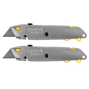 Stanley Quick Change Retractable Utility Knife (2-pack)