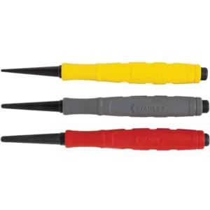 Stanley Nail Punch Set (3-Piece)