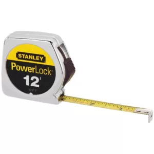 Stanley PowerLock 12 ft. x 1/2 in. Tape Measure