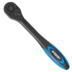Stark 1/2 in. Drive 72-Tooth Quick Release Composite Ratchet Socket Wrench in Blue/Black