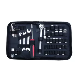 Steel Core 53-Piece Tool Kit with Storage Tool Bag