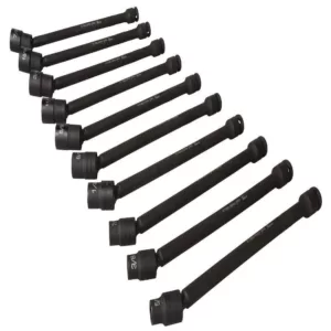 Steelman Swivel Extension Socket Set, Metric (11-Piece)