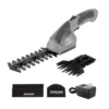 Sun Joe 7.2-Volt Cordless 2-in-1 Grass Shear and Hedge Trimmer, Gray