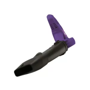 Sun Joe 215 MPH 240 CFM 10 Amp Electric Handheld Leaf Blower, Purple