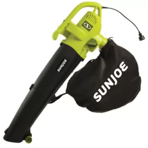 Sun Joe Leaf Blower Joe 200 mph 450 CFM 3-in-1 Electric Leaf Blower Vacuum and Leaf Shredder