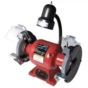 SUNEX TOOLS 6 in. Bench Grinder with Light