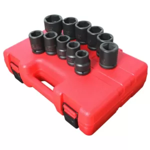 SUNEX TOOLS 3/4 in. Socket Set Impact 3/4 in. Drive truck Service (11-Piece)