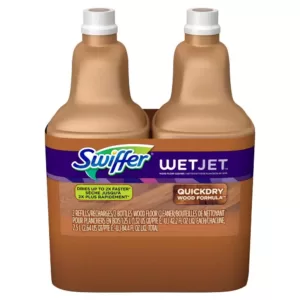 Swiffer WetJet 42.2 oz. Multi-Purpose Hardwood Floor Cleaner Solution Refill (2-Pack)