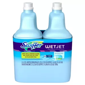 Swiffer WetJet 42 oz. Multi-Purpose Floor Cleaner Refill with Open Window Fresh Scent (2-Pack)