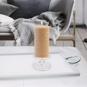 ROOT CANDLES 3 in. x 6 in. Timberline Taupe Pillar Candle
