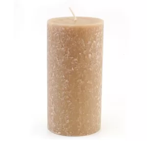 ROOT CANDLES 3 in. x 6 in. Timberline Taupe Pillar Candle