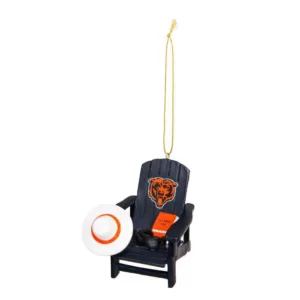 Team Sports America Chicago Bears 3-1/2 in. NFL Adirondack Chair Christmas Ornament