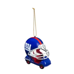 Team Sports America New York Giants 3 in. NFL Field Car Christmas Ornament