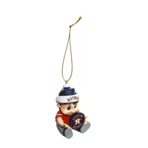 Team Sports America Houston Astros 2 in. MLB New Lil Fan Christmas Ornament