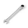 TEKTON 15 mm Flex-Head Ratcheting Combination Wrench