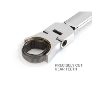 TEKTON 16 mm Flex-Head Ratcheting Combination Wrench