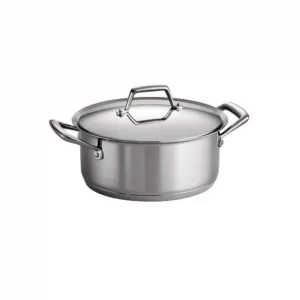 Tramontina Gourmet Prima 6 qt. Stainless Steel Sauce Pot with Lid