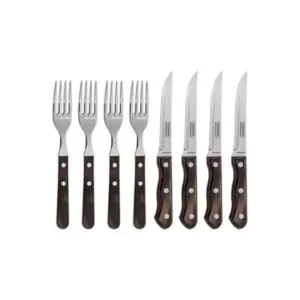 Tramontina Churrasco 8-Piece Steak Knife and Fork Set