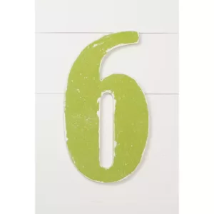 Jeff McWilliams Designs 18 in. Oversized Unfinished Wood Number 