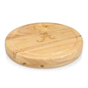 TOSCANA Alabama Crimson Tide Circo Wood Cheese Board Set with Tools