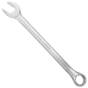 URREA 1-1/2 in. 12 Point Combination Chrome Wrench Satin Finish