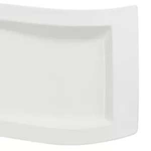 Villeroy & Boch NewWave White Porcelain 19.5 in. Rectangular Platter