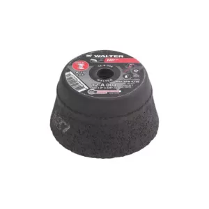 WALTER SURFACE TECHNOLOGIES HP Cup Wheel 4 in. x 5/8-11 in. Arbor