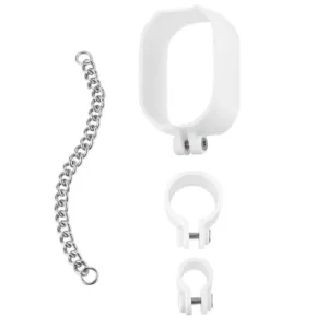 Wasserstein Anti-Theft Security Chain Compatible with Arlo Pro and Arlo Pro 2, White (1-Pack)