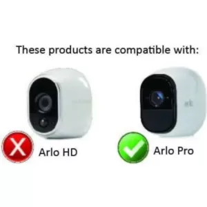 Wasserstein Arlo Pro and Pro 2 Protective Sunroof Silicone Skins - Accessorize and Protect Your Arlo Camera (3-Pack, Black)