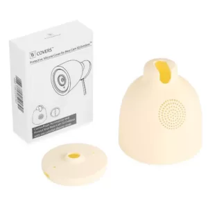 Wasserstein Protective Silicone Skins Compatible with Google Nest Cam IQ Outdoor Security Camera, Beige
