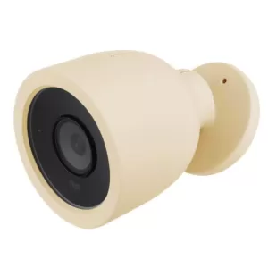 Wasserstein Protective Silicone Skins Compatible with Google Nest Cam IQ Outdoor Security Camera, Beige