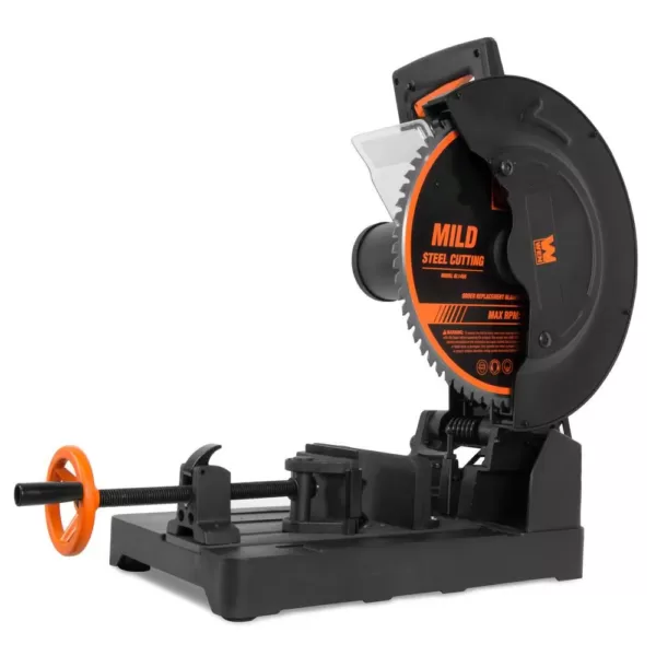 WEN 15 Amp 14 in. Premium Multi-Material Cut-Off Chop Saw with Carbide-Tipped Metal-Cutting Saw Blade