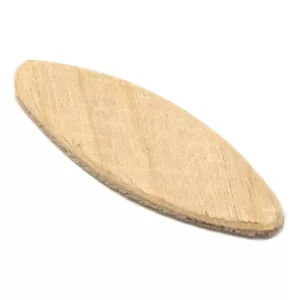 WEN #0 FSC Certified Birch Wood Biscuits for Woodworking (100-Pack)