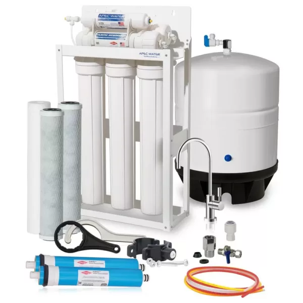 APEC Water Systems Ultimate Indoor Reverse Osmosis 240 GPD Commercial-Grade Drinking Water Filtration System