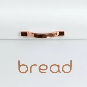 Home Basics White Grove Bread Box