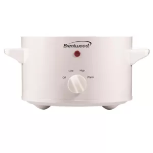 Brentwood Appliances 1.5 Qt. White Slow Cooker