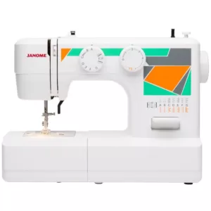 Janome MOD-15 Easy-to-Use Sewing Machine with Top Drop-In Bobbin System