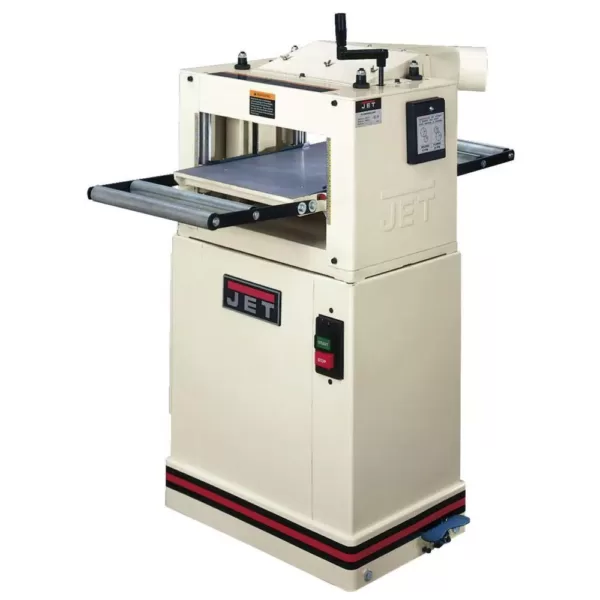 Jet 115/230-Volt JPM-13CS 1.5 HP 13 in. Woodworking CS Planer and Molder Combination Machine with Closed Stand