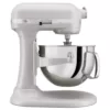 KitchenAid Professional 600 Series 6 Qt. 10-Speed Stand Mixer with Mixer Attachments -Milkshake White