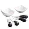MALACASA 2.95-Inch Porcelain White Ramekins Set (Set of 4)