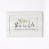 P Graham Dunn "This is Us" White Wood Wall Decor
